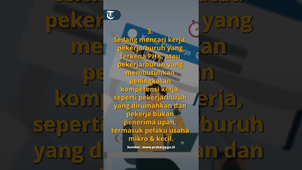 Syarat Pendaftaran Kartu Prakerja 2023, Segera Dibuka #kartuprakerja #kartuprakerja2023