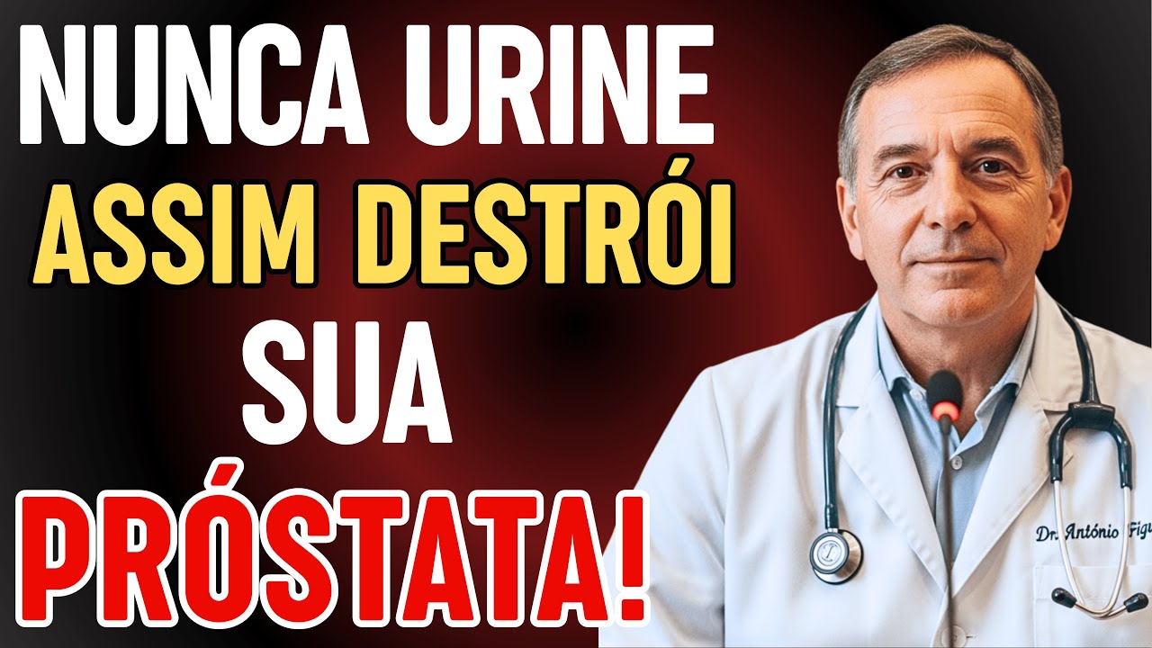 Urologista com 25 Anos Revela: NUNCA Urine Dessa Forma — Você Está Destruindo Sua Próstata Silen...