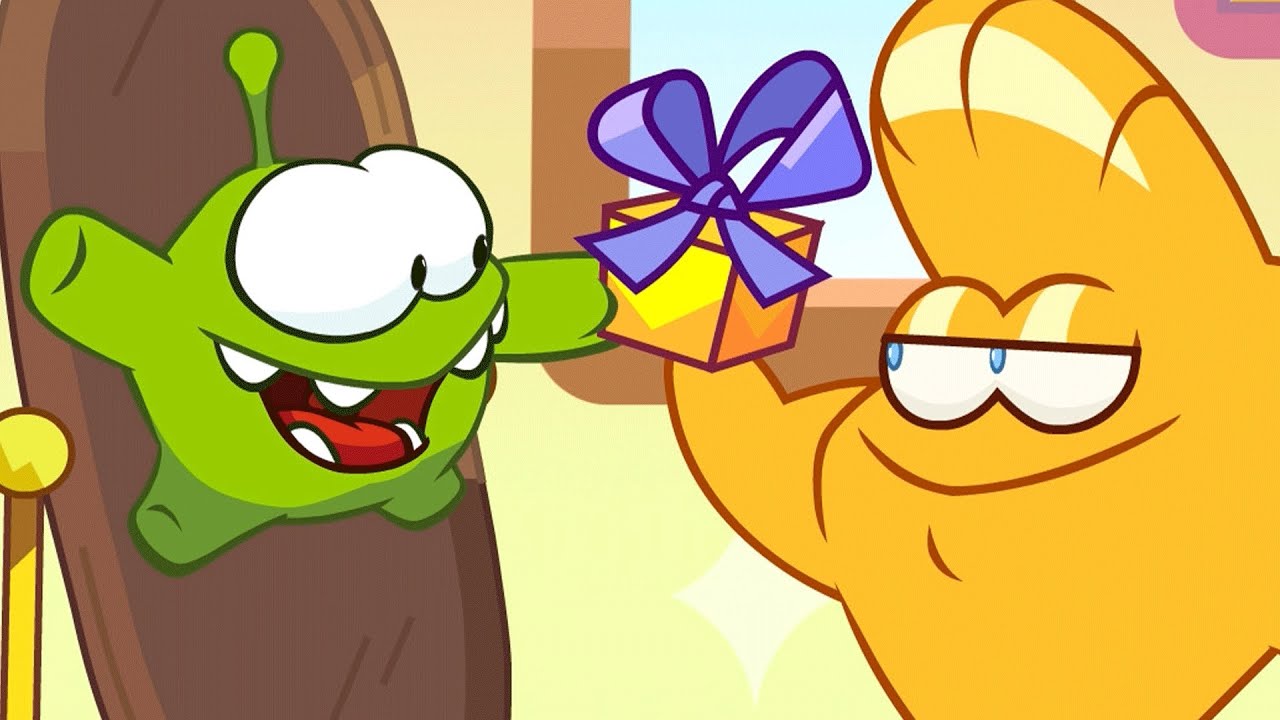 Reciclando presentes ♻️🟢 MARATONA DE OM NOM BRASIL! 🟢 Desenhos Animados Infantis em Português