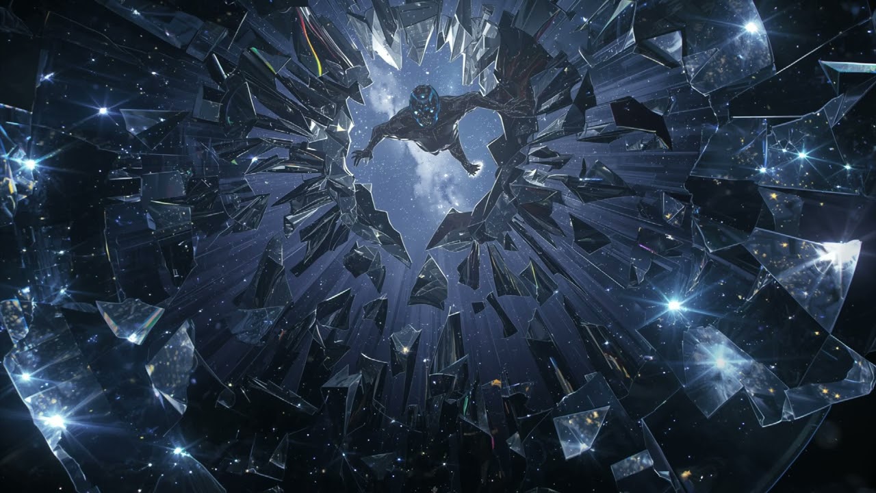 Shattered Mirror Galaxy 🌠 2 Hour Cosmic Soundscape  Liquid Light Wanderer  Alien Realities | Sci-Fi