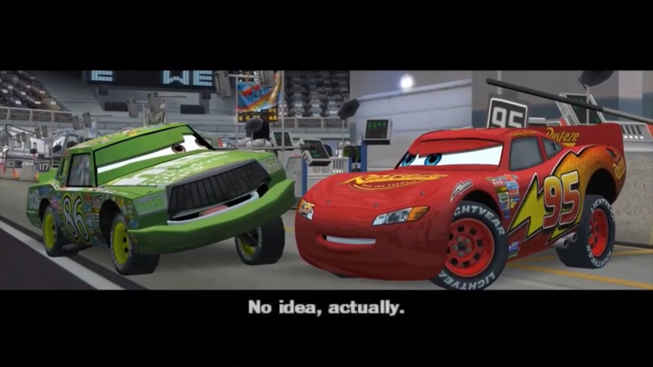 Cars The video game Piston Cup Race season: Smasherville International Speedway