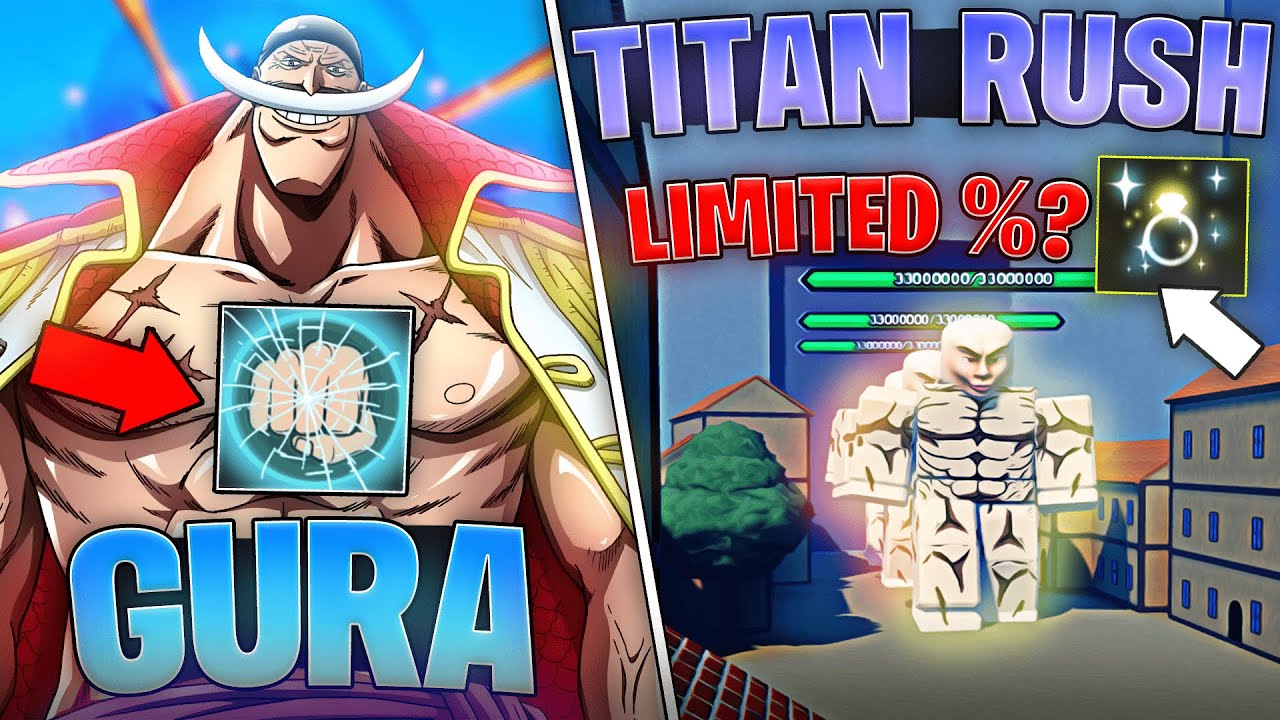 RockFruit | Как получить Heaven Ring, Titan Rush и GURA! #rockfruit