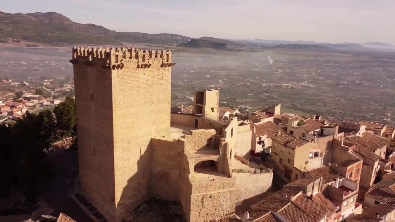 Moratalla a vista de drone