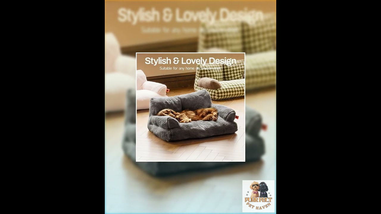 Pet Mini Sofa - Super Soft Couch Bed for Dogs