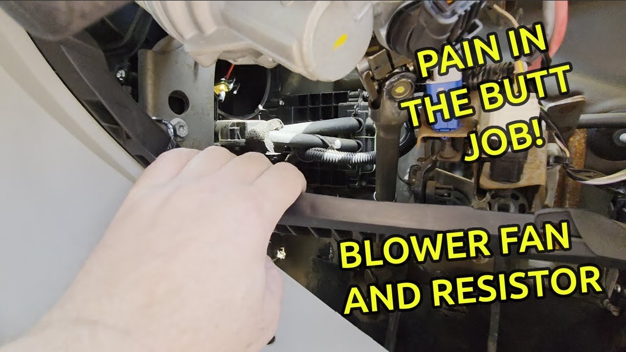 Renault Twingo Blower fan and resistor replacement