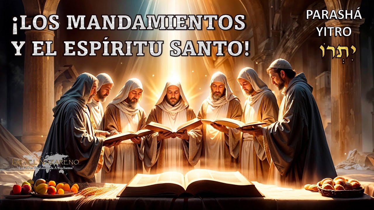 Parashá Yitro -  ¡Los Mandamientos y El Espíritu Santo!