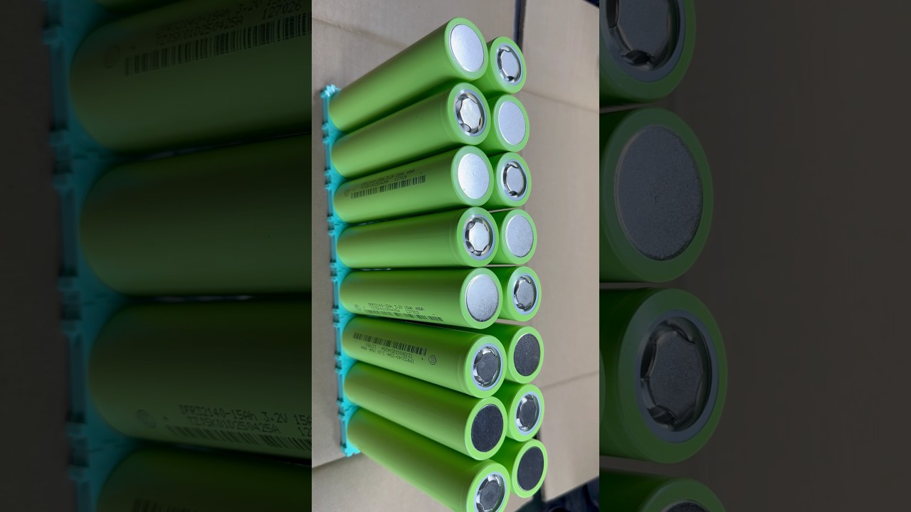 16s -48v lifepo4 battery assembly #diybattery #diy #lifepo4 #batterybuild #techshorts