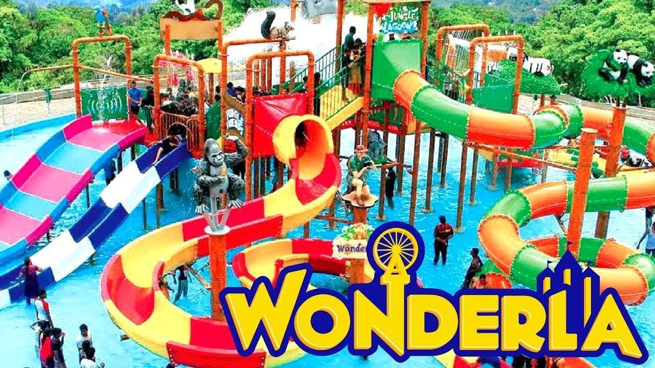 Wonderla Amusement/Water Park Hyderabad | All Dry Rides and Water Slides