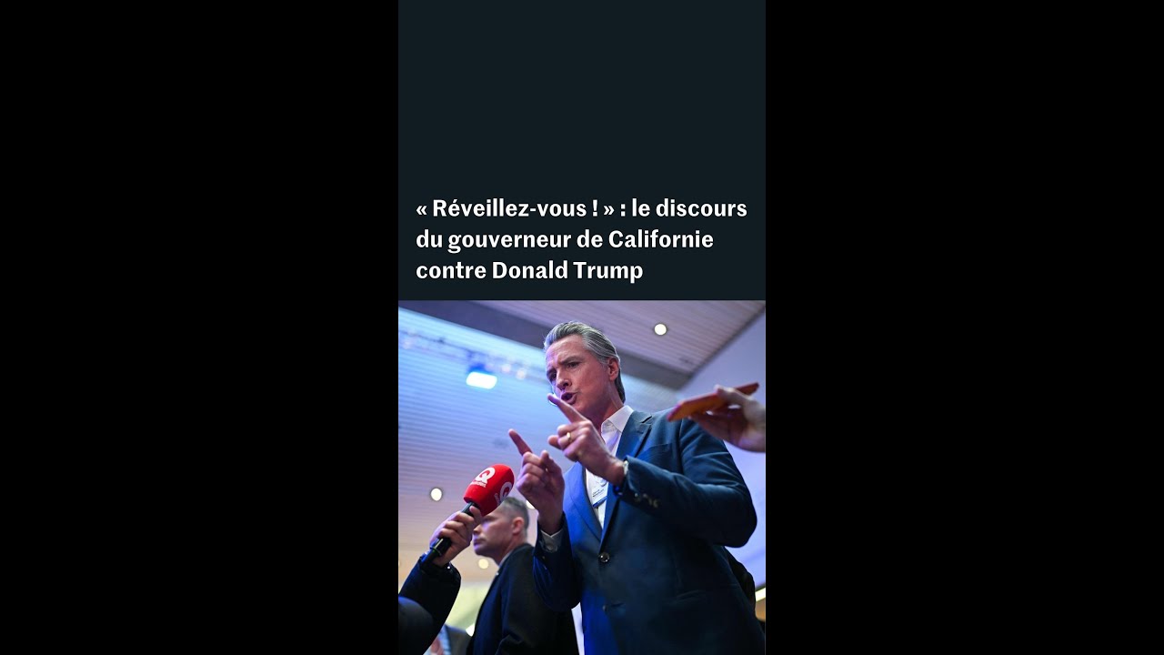 Le gouverneur californien a exhort&eacute; les Europ&eacute;ens &agrave; &laquo; avoir du cran &raquo; face &agrave; Donald Trump