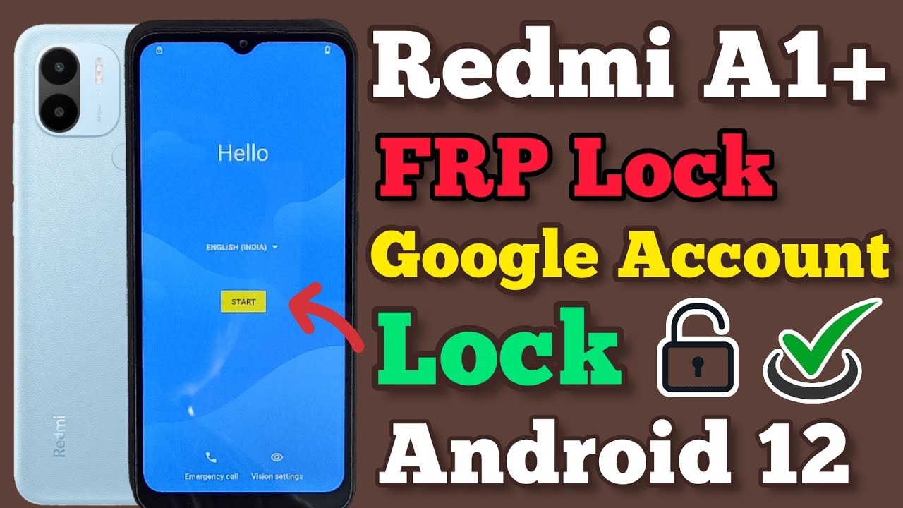 Redmi A1+ (2022) || FRP Bypass || Android 12 || Google Account Unlock || Without Pc || New Method.