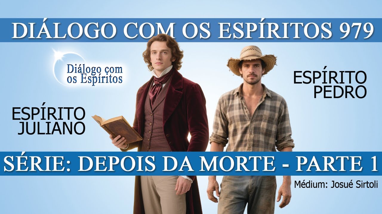 DcE 979 Espírito PEDRO / guia JULIANO - Série: Depois da Morte - PARTE 1 - Diria: isto é um absurdo!