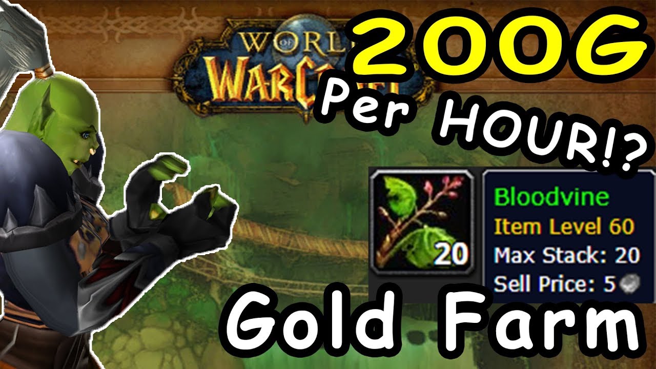 200 Gold per HOUR - Rogue ZG Bloodvine Guide Classic WoW