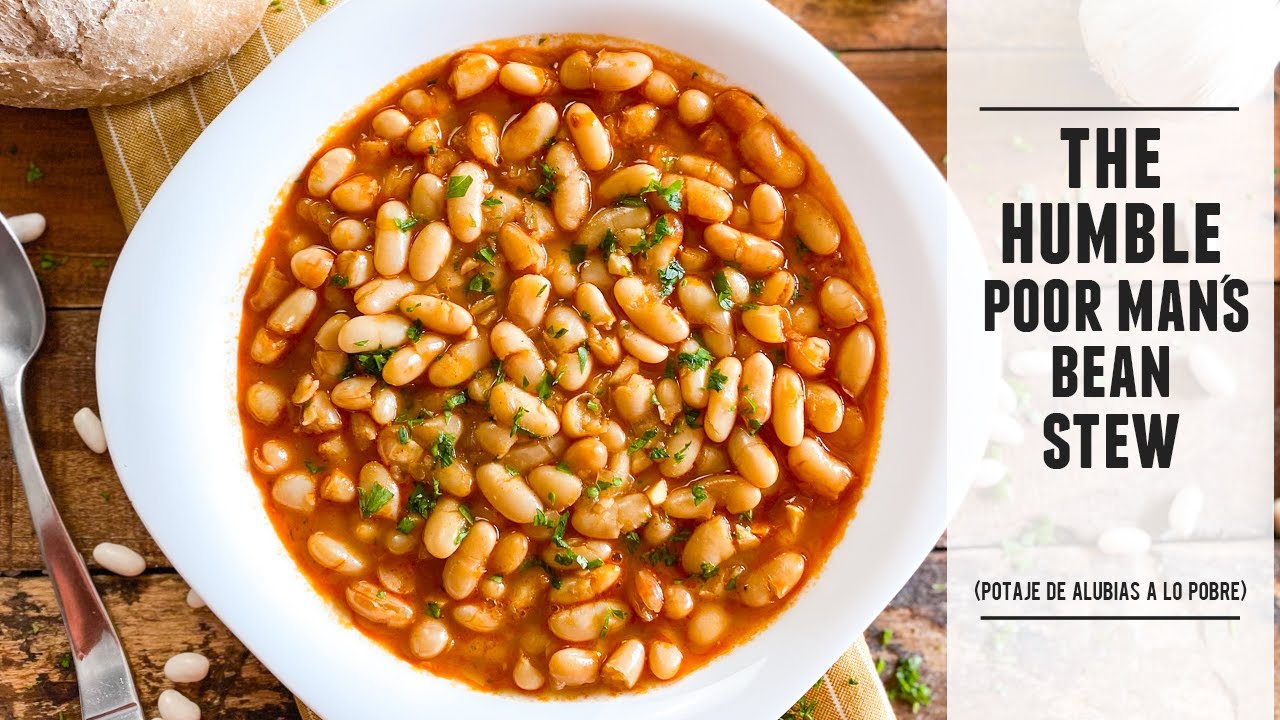 Spanish Poor Man´s Bean Stew | Potaje de Alubias a lo Pobre Recipe