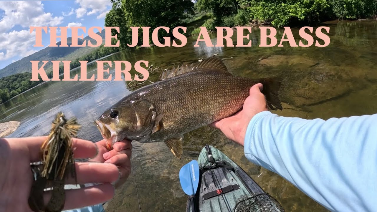 Summertime Jig Fishing for Big Bass