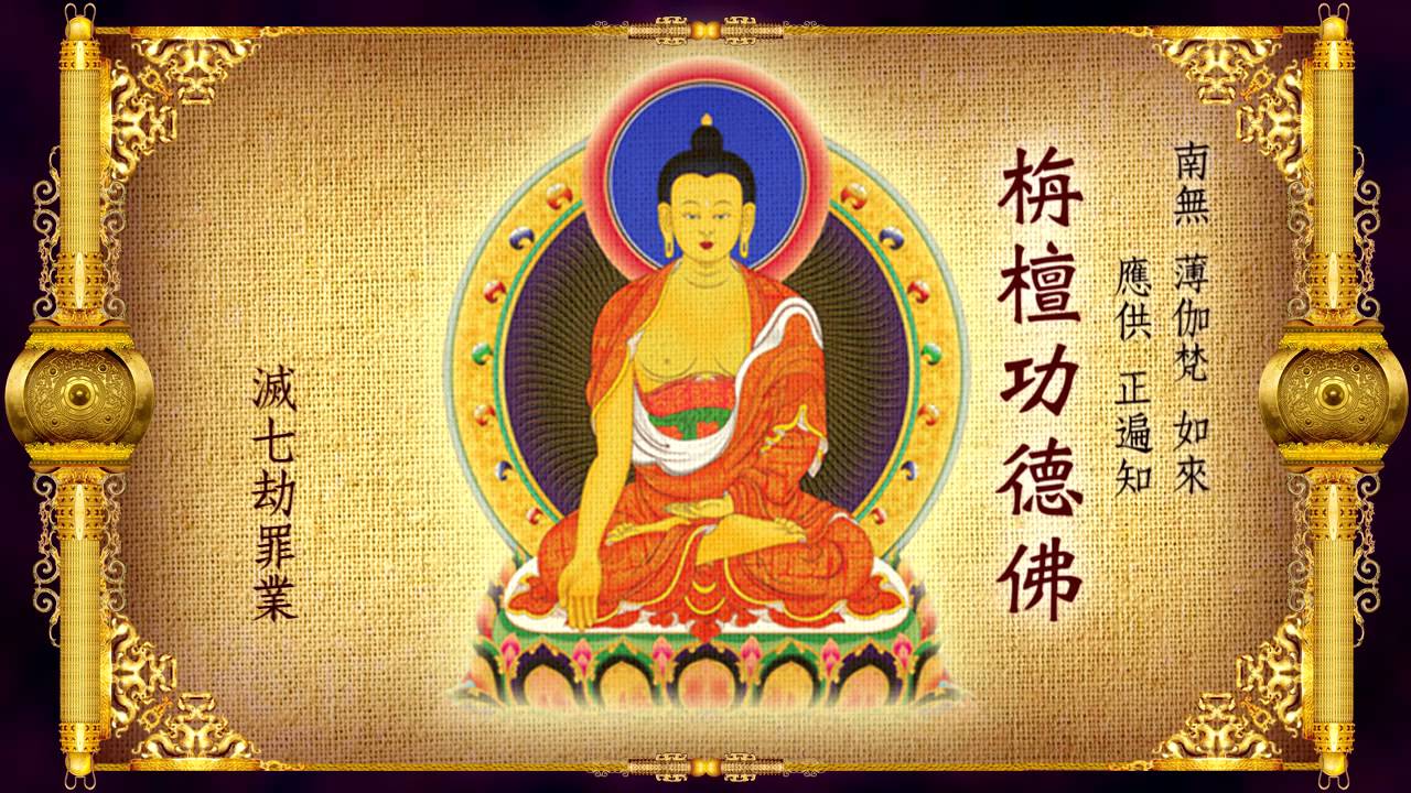 35佛懺 大禮拜版 （三十五佛位置圖）