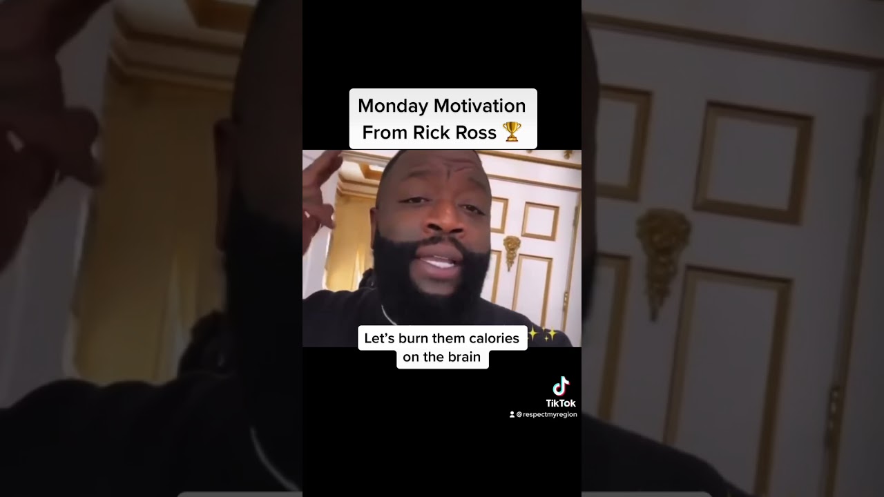 Monday Motivation From Rick Ross 🏆 #RickRoss
