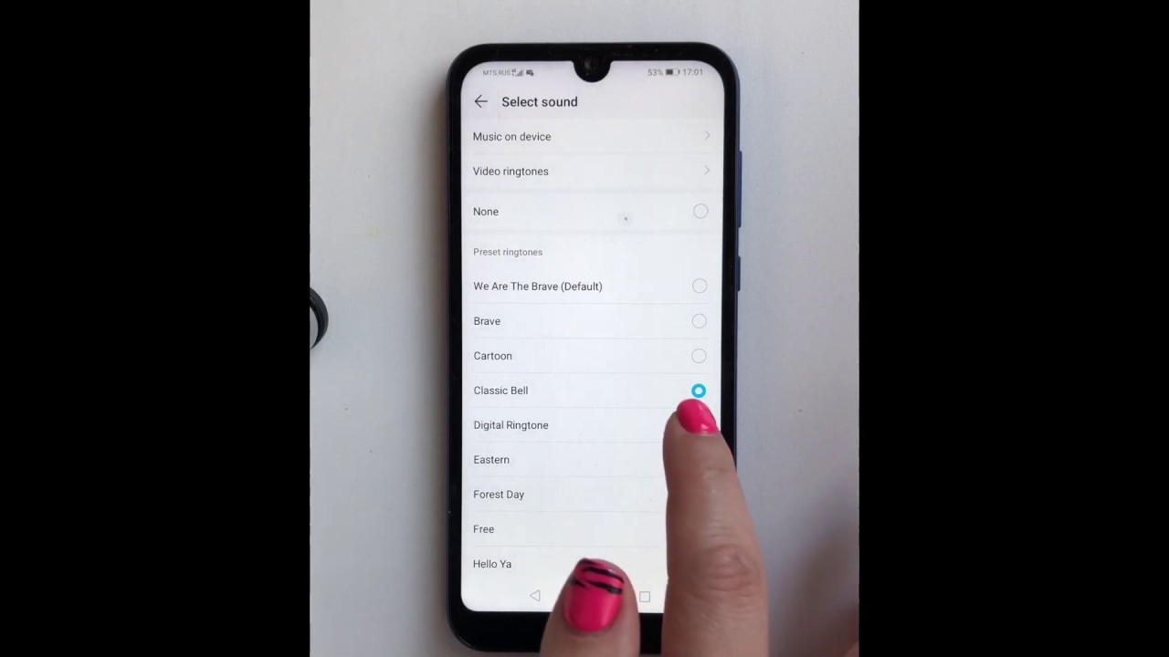 Honor 8S (2019)Original ringtone