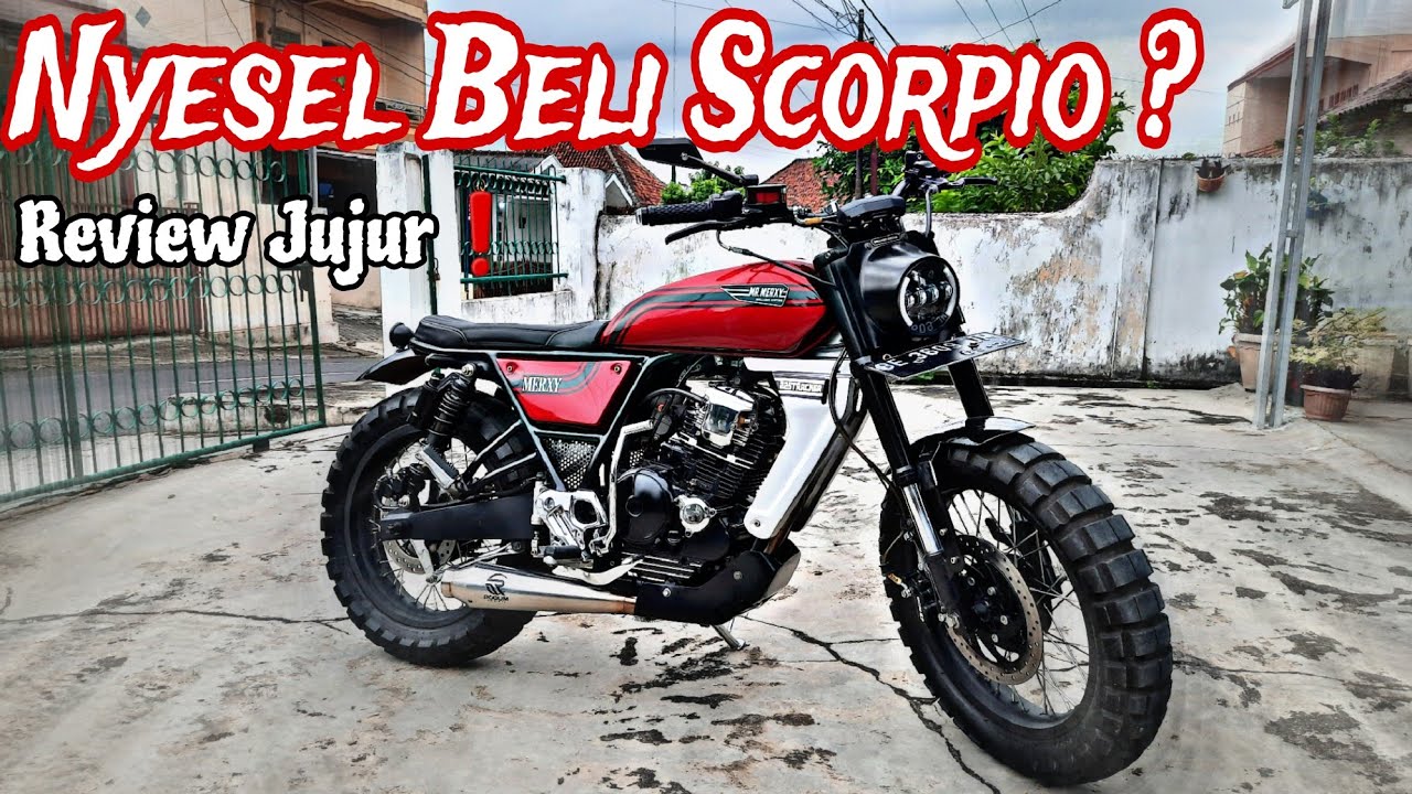 REVIEW JUJUR ! Pengalaman 5th Pakai Yamaha Scorpio Setelah di Custom