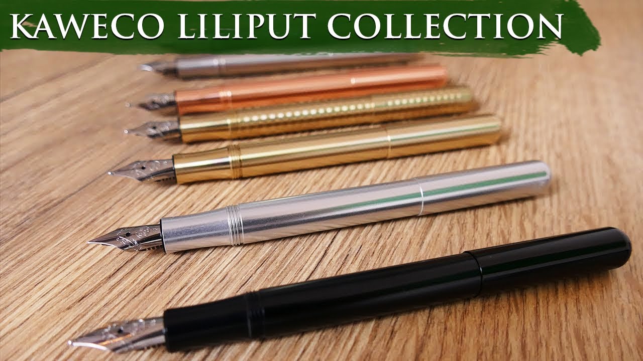 Kaweco Liliput Collection Overview｜ The Smalles Fountain pen | Available at Appelboom