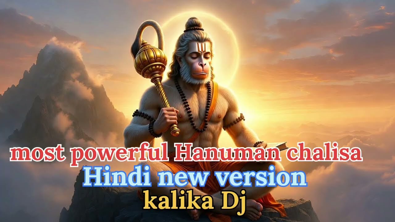 Hanuman chalisa (Hindi version 2026) kalika dj#djremix #hanuman #hanumanchalisa #mahadev 