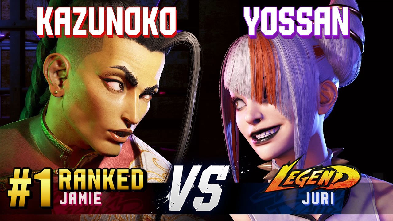 SF6 ▰ KAZUNOKO (#1 Ranked Jamie) vs YOSSAN (Juri) ▰ High Level Gameplay