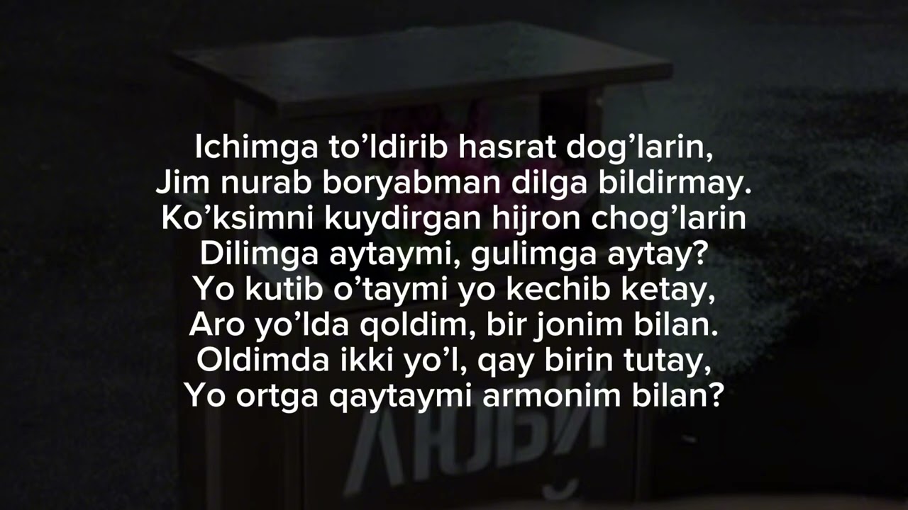 Otabek Muhammadzohid mayli telba denglar tekst