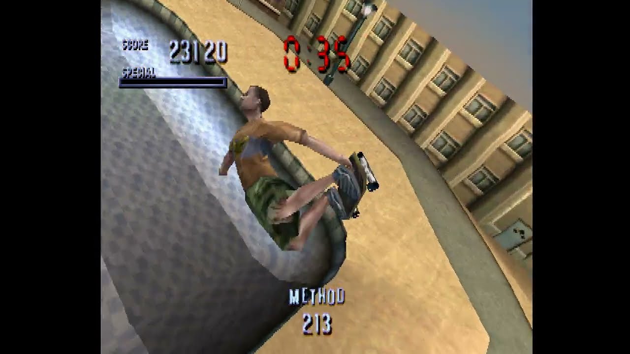 PS1 Longplay - Tony Hawk's Pro Skater | Played as Geoff Rowley - 100% All Tapes and Gold Medals