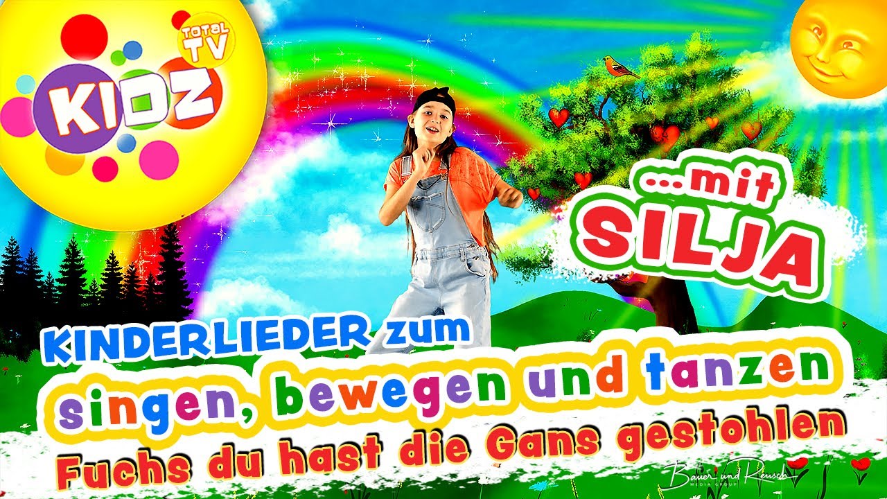 Kinderlieder - Fuchs du hast die Gans gestohlen - Bewegungslieder