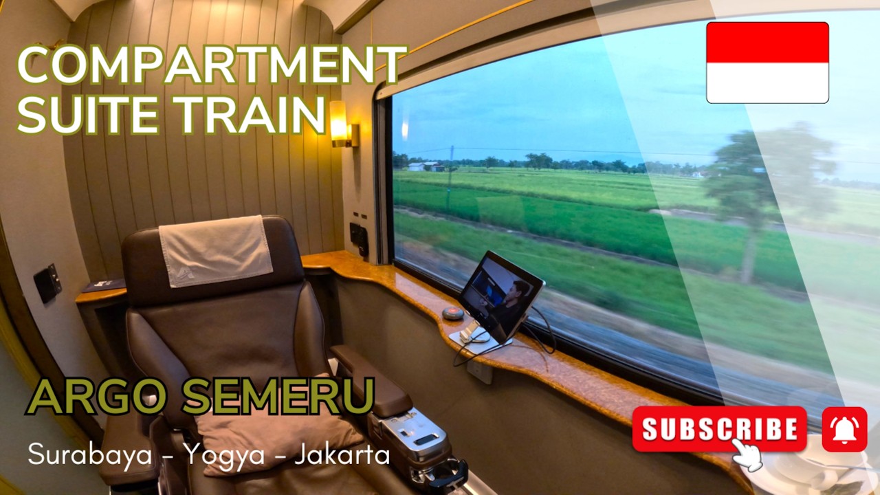 Keindahan Jawa dari Kereta Termewah KAI | A Scenic Journey Across Java on Argo Semeru Suites
