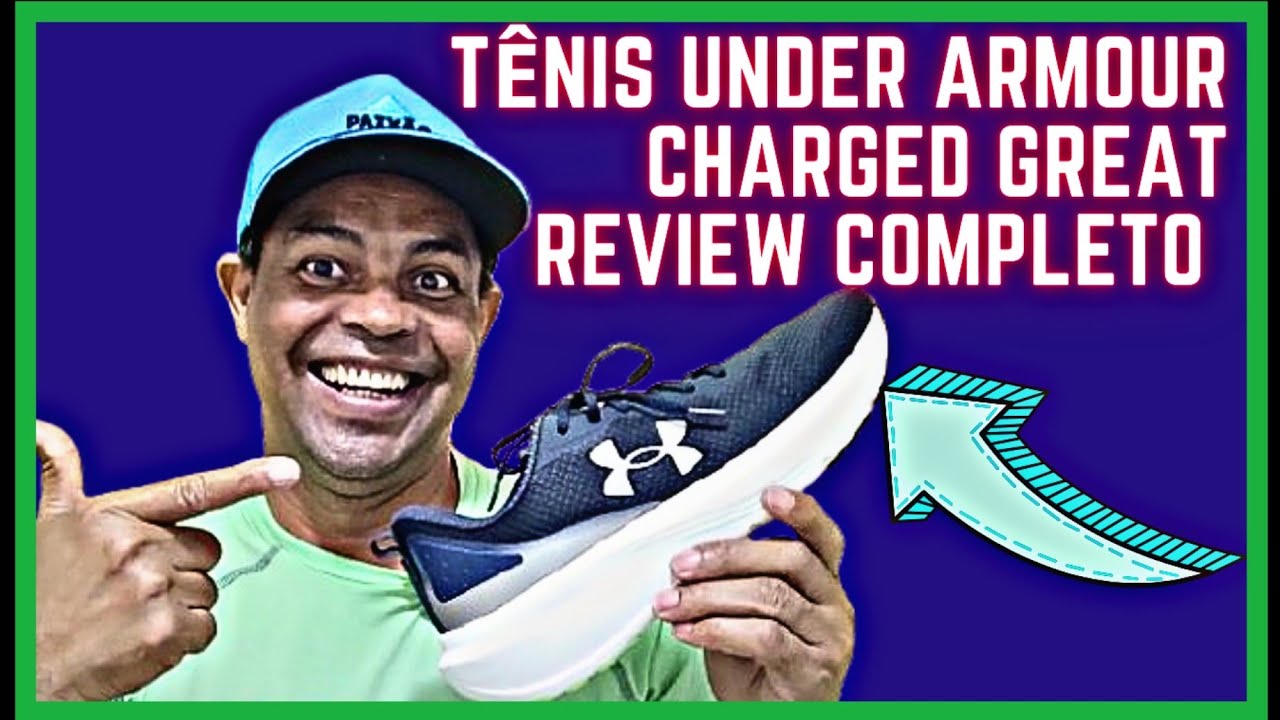 Tênis Under Armour charged Great Review Completo