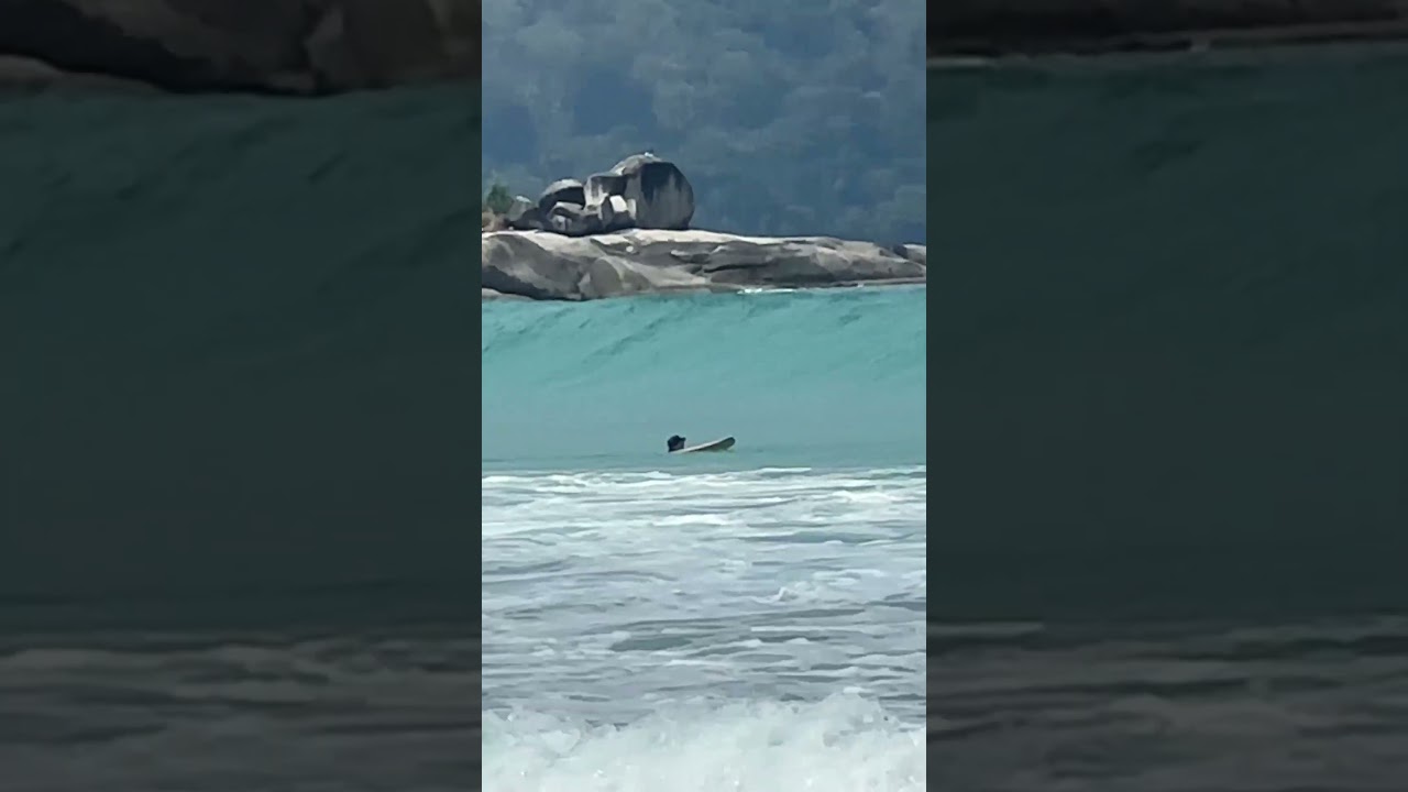 Kata beach firing as Thailand surf season starts #shorts