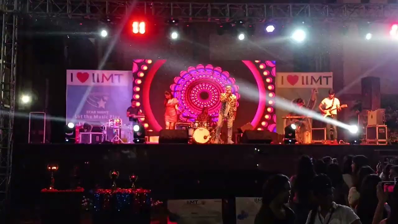 Star Night | Vaibhav Vashishtha Bollywood Singer | Anjali | IIMT Group of Colleges | Song