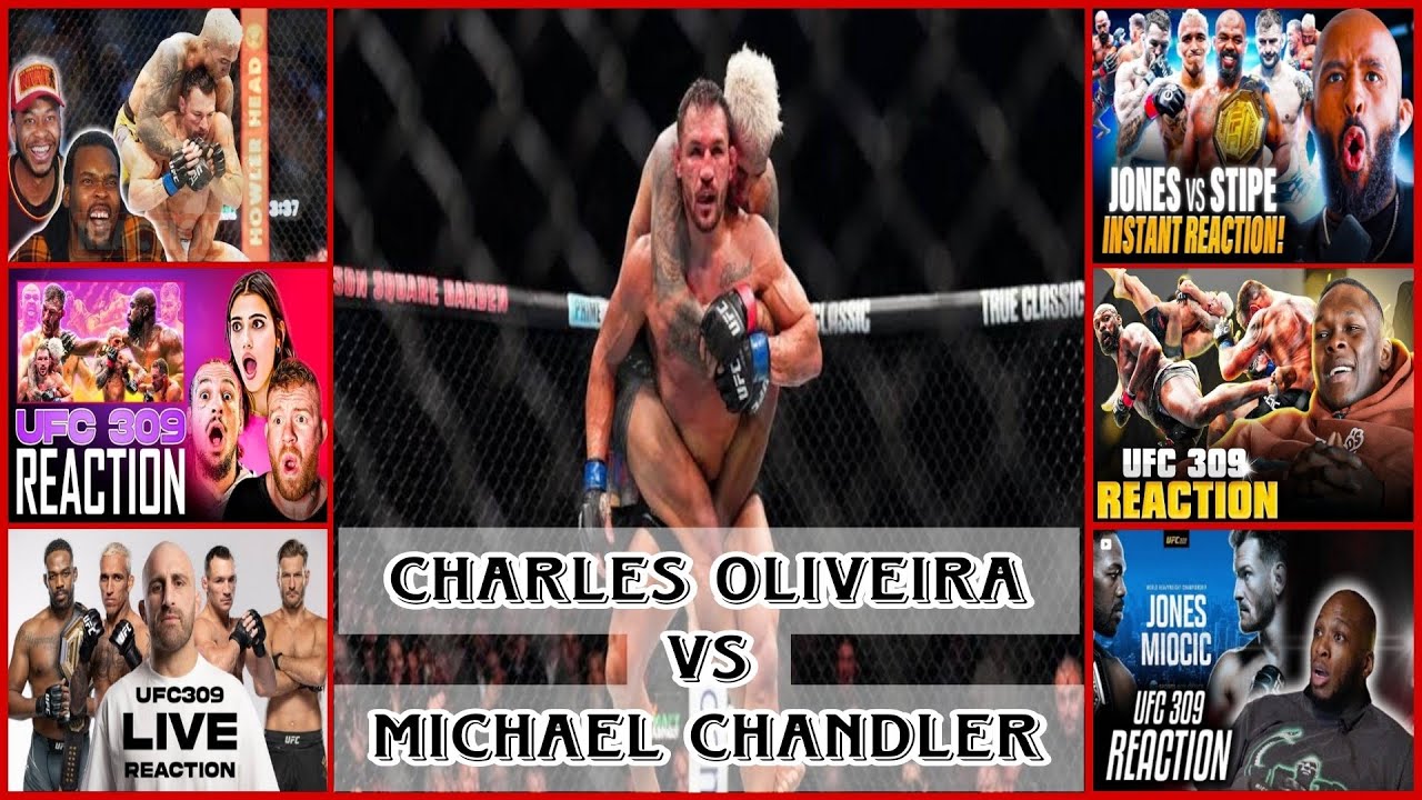 Charles Oliveira vs Michael Chandler 2 Fight at UFC 309 Reactions!