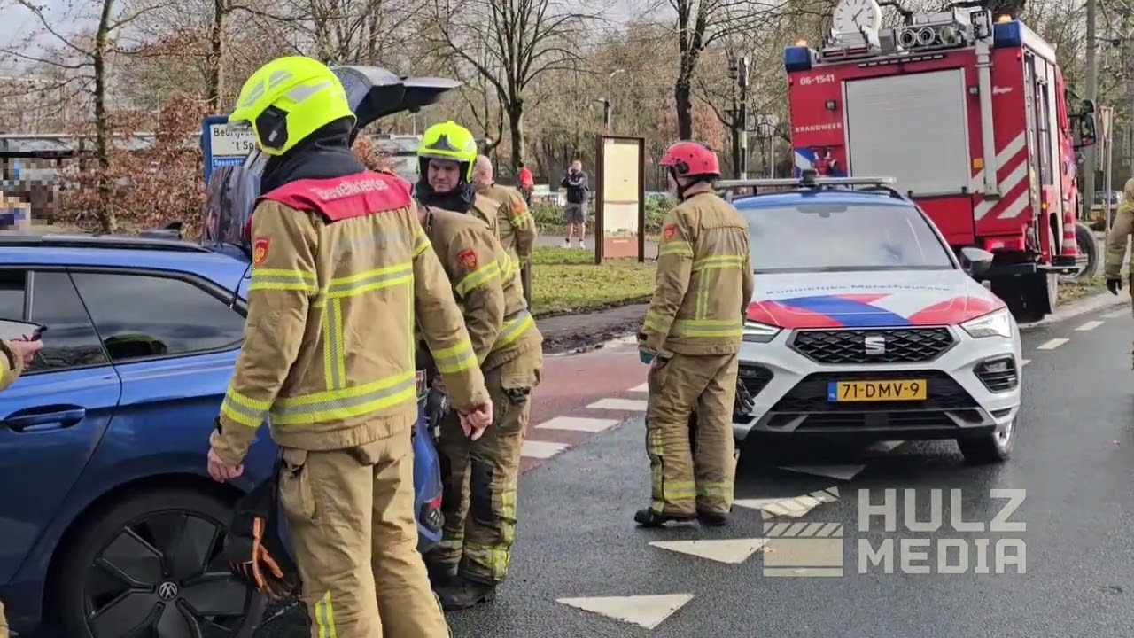 Ongeval tussen twee auto’s aan Eperweg op ’t Harde