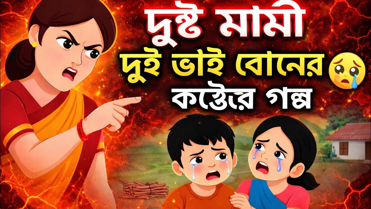 দুই ভাই বোন আর দুষ্ট মামির গল্প#abdulbaricartoon #ঠাকুরমার_ঝুলি #youtube #animation 