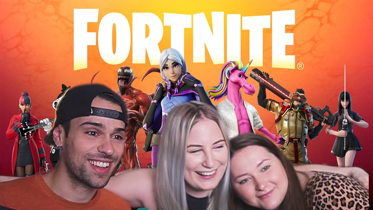 Életünk első Fortnite meccse Klauval!😲+ Ati