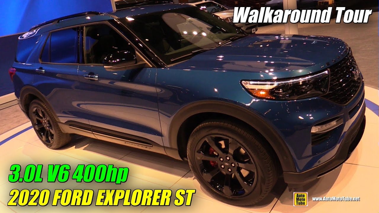 2020 Ford Explorer ST - Exterior Interior Walkaround - 2019 Chicago Auto Show