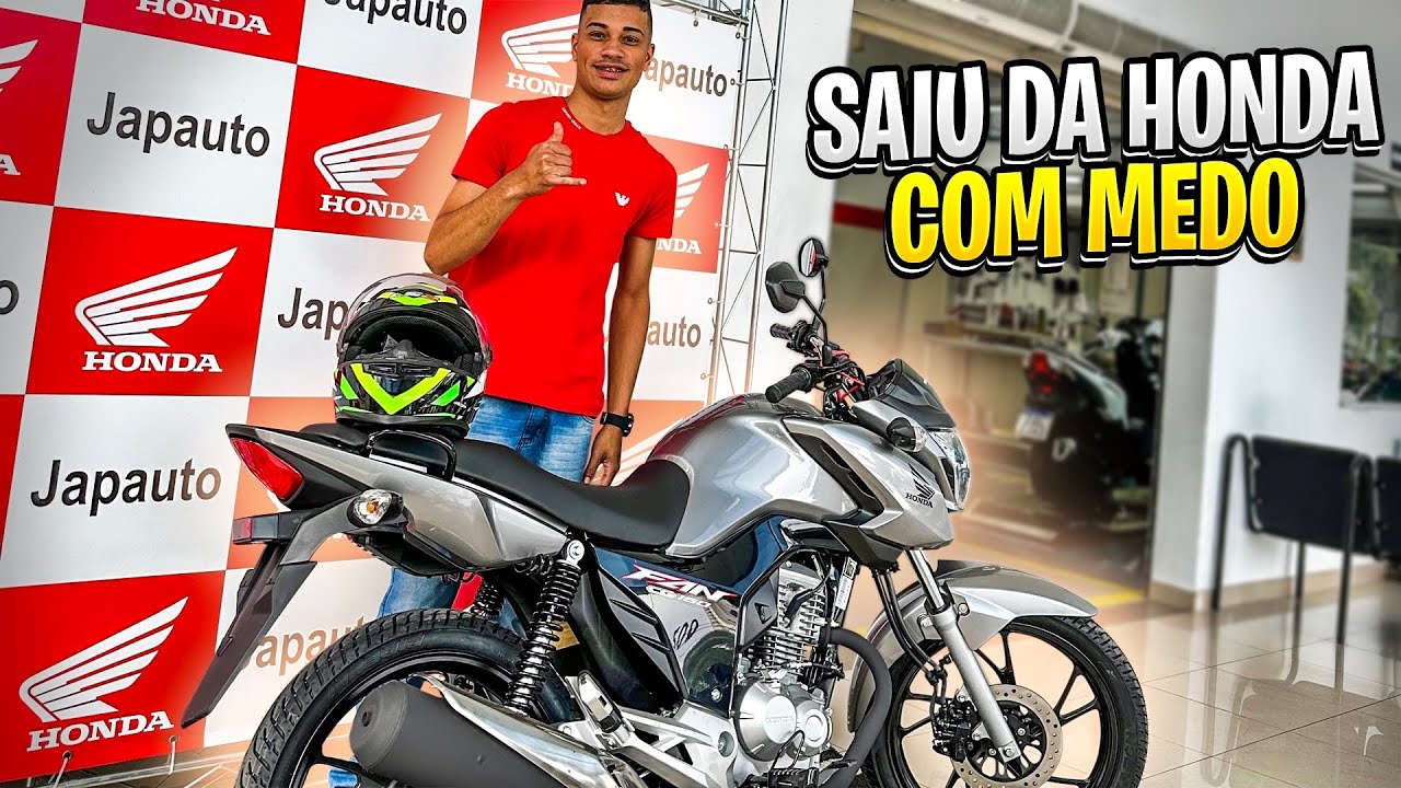 MODO JAGUNÇO ATIVADO SAINDO DA HONDA DE FAN 160 0km