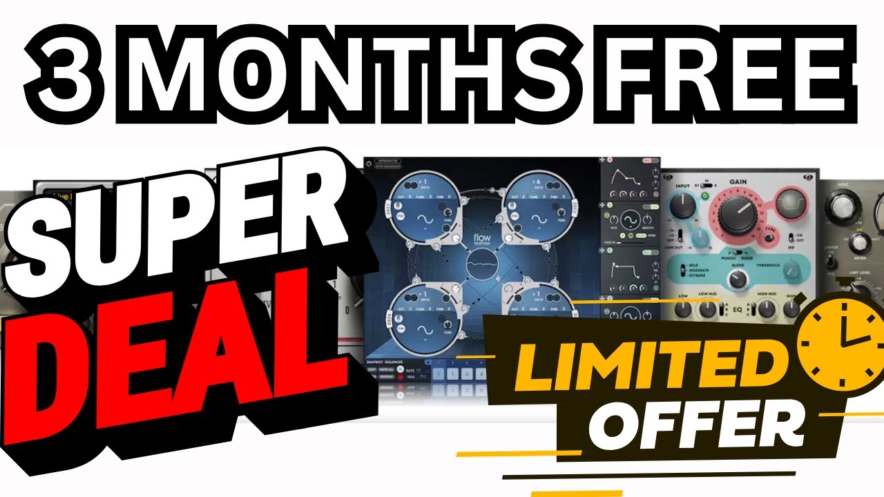 INSANE DEAL - FREE Waves Plugins StudioVerse Starter Pack   3 Months Free for Early Birds!