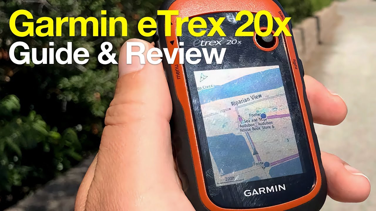 Обзор туристического GPS-навигатора Garmin eTrex 20x