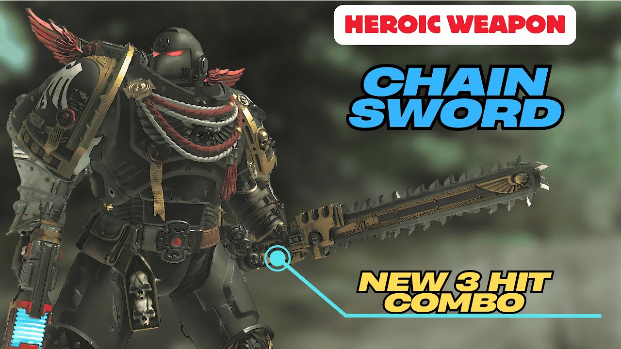 Space Marine 2 Heroic Chainsword New Combo | Warhammer 40,000: Space Marine Gameplay