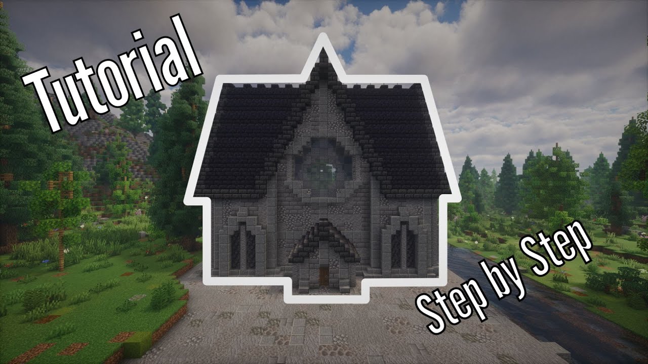 Minecraft Gothic House Tutorial | How to Build a Gothic House in Minecraft