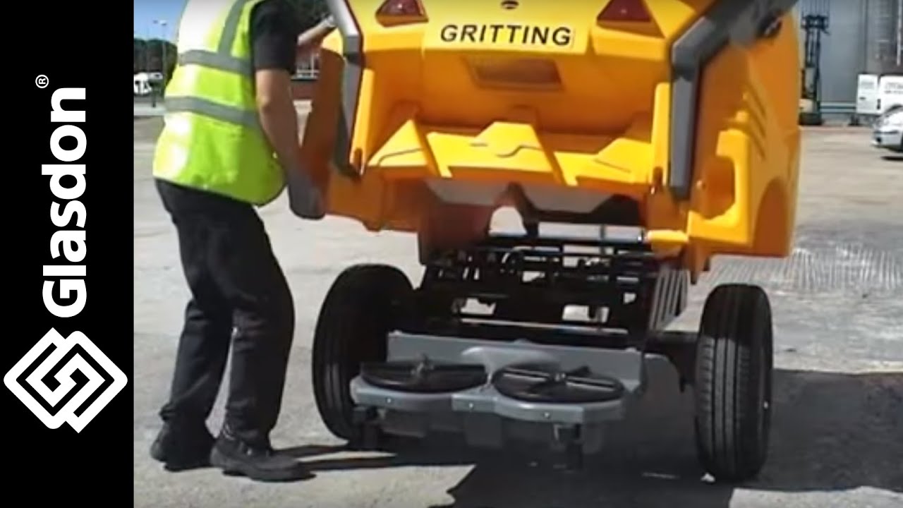 Glasdon UK | how to maintain | Turbocast 1000™ towable grit spreader