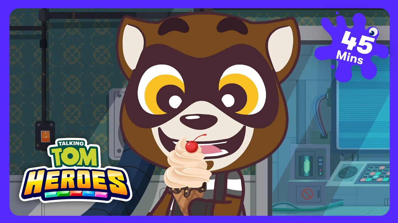 Talking Tom - Güç Hırsızı: Büyük Kesinti! | Çocuk Çizgi Film | WildBrain Kahraman Kulesi