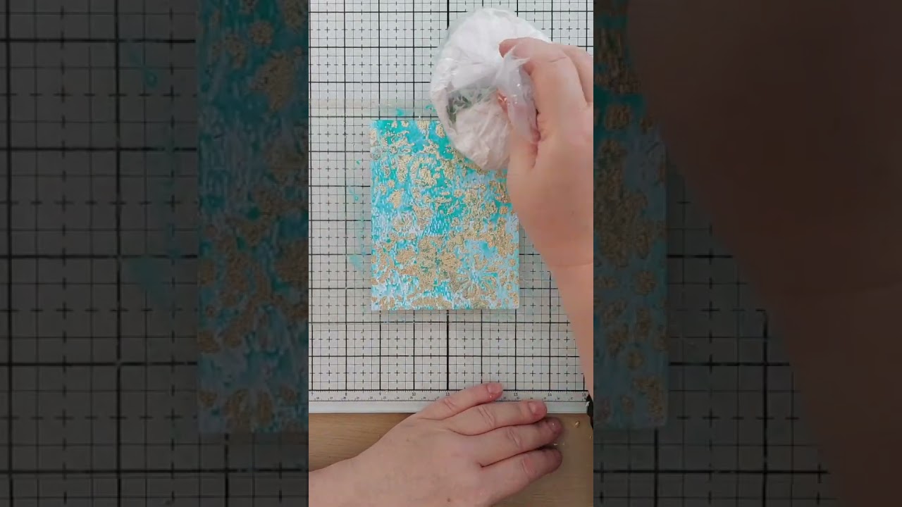 Go for Gold with Imitation Gold Leaf!  #diy #cardcreations #paperart #art #carddesigner #papercraft