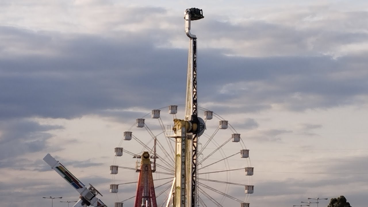 Montajes atracciones Feria de Cartagena 2024 (Parte 3)