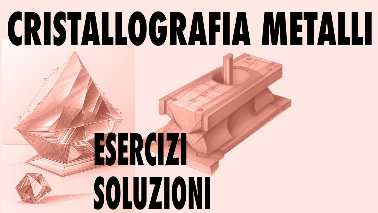 Cristallografia Metalli - Esercizi con Soluzioni