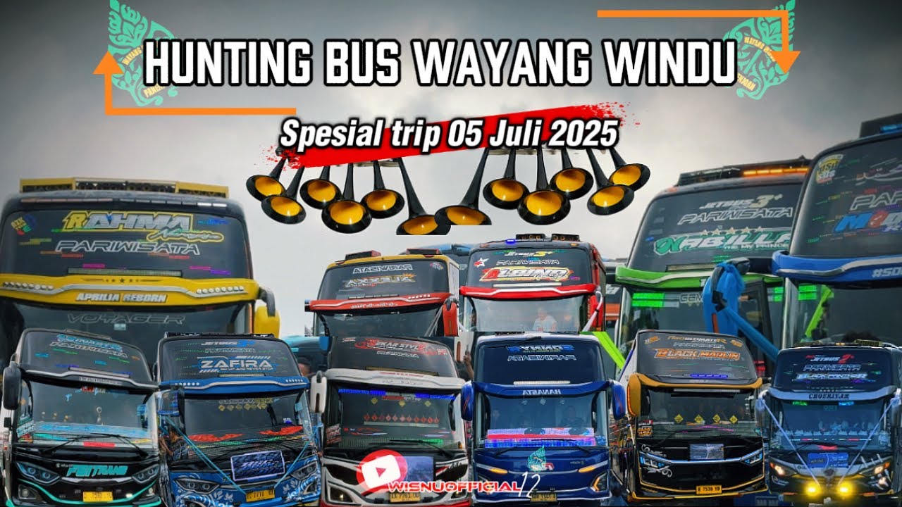 Trip bus mania 5 Juli 2025 spesial trip wayang windu  #busmaniacomunity #basuri #huntingbus