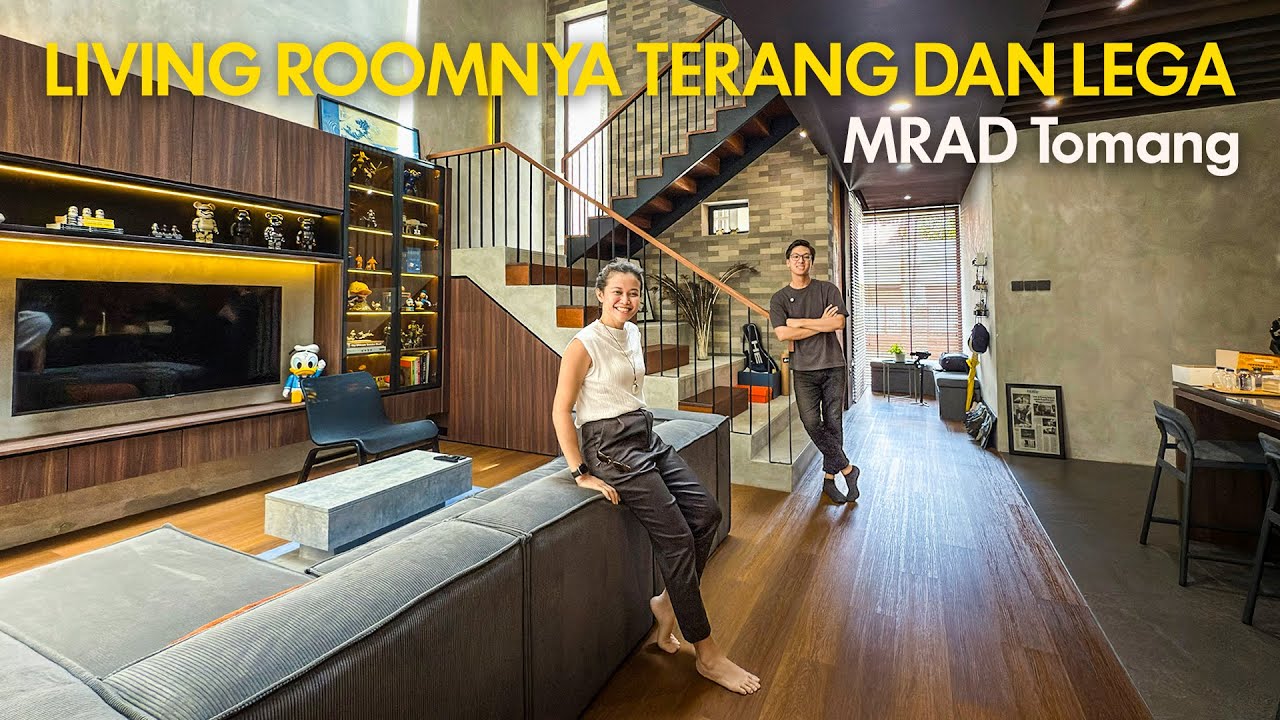 (RUMAH UNIK) Gelap Di Luar Terang Di Dalam! : MRAD studio