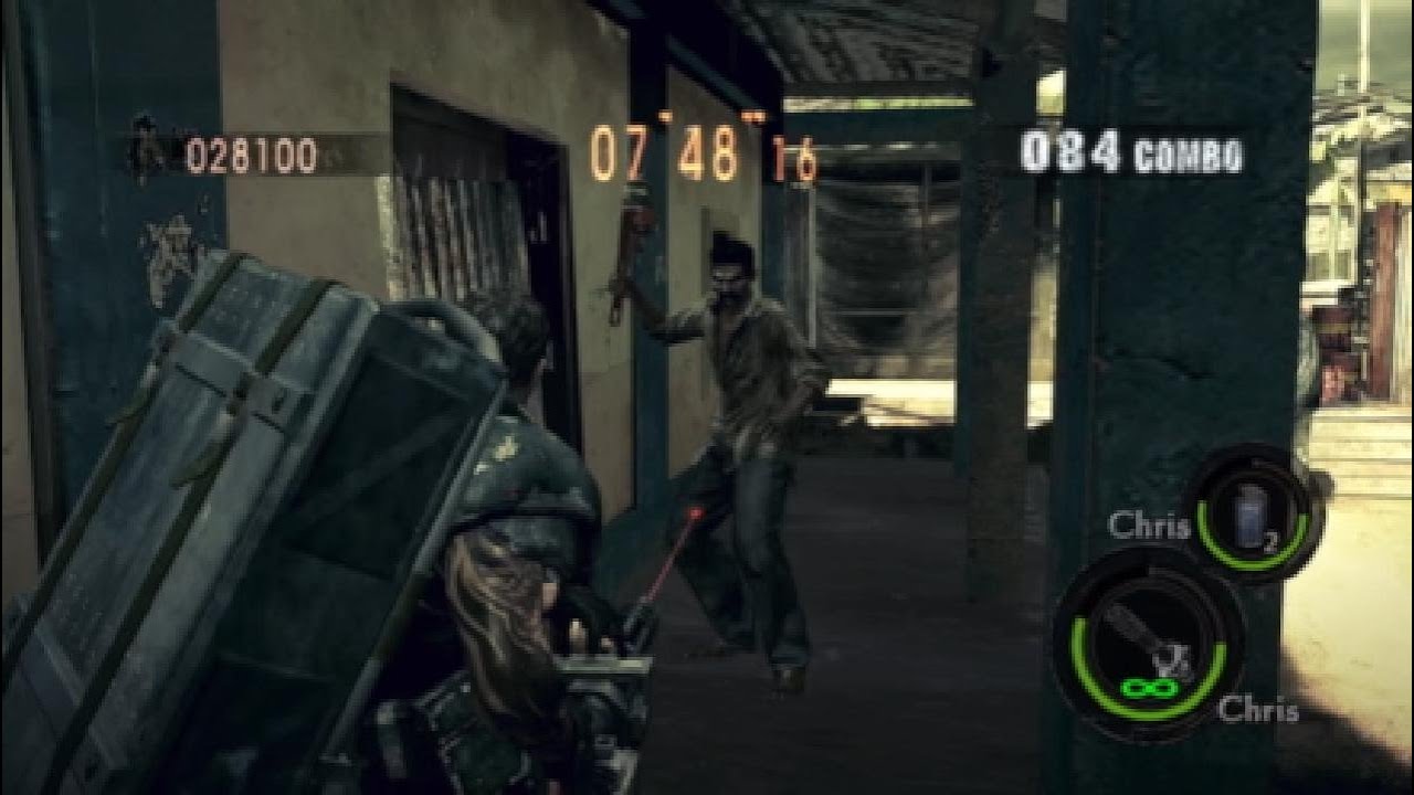 Re5 Mercenaries PA 2x Chris Hm 1002k with Maldo4nivel